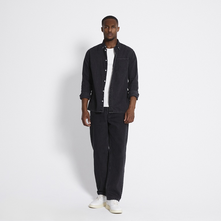 Denim shirt "Dakota" Black